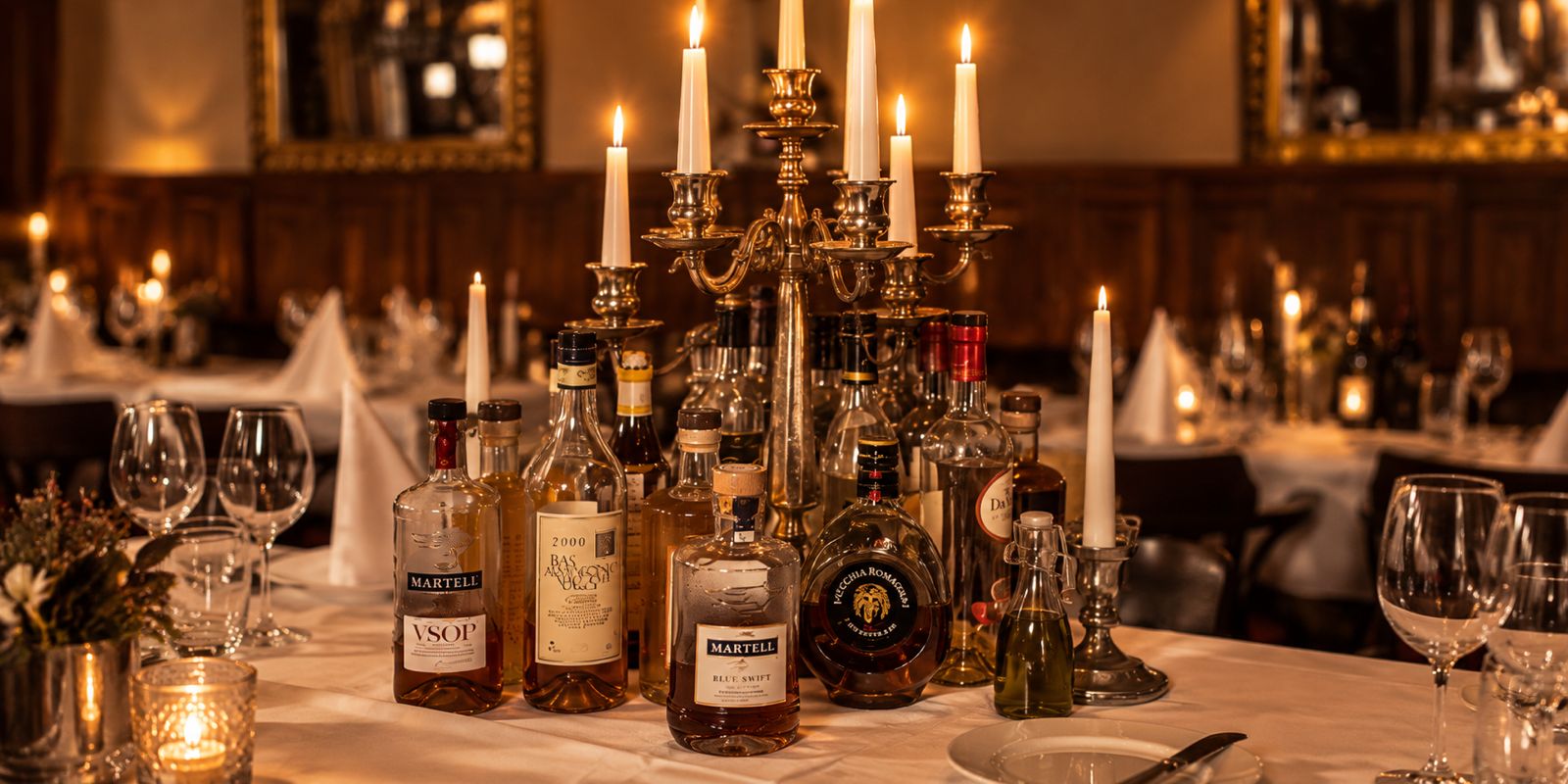 Gerechten op tafel